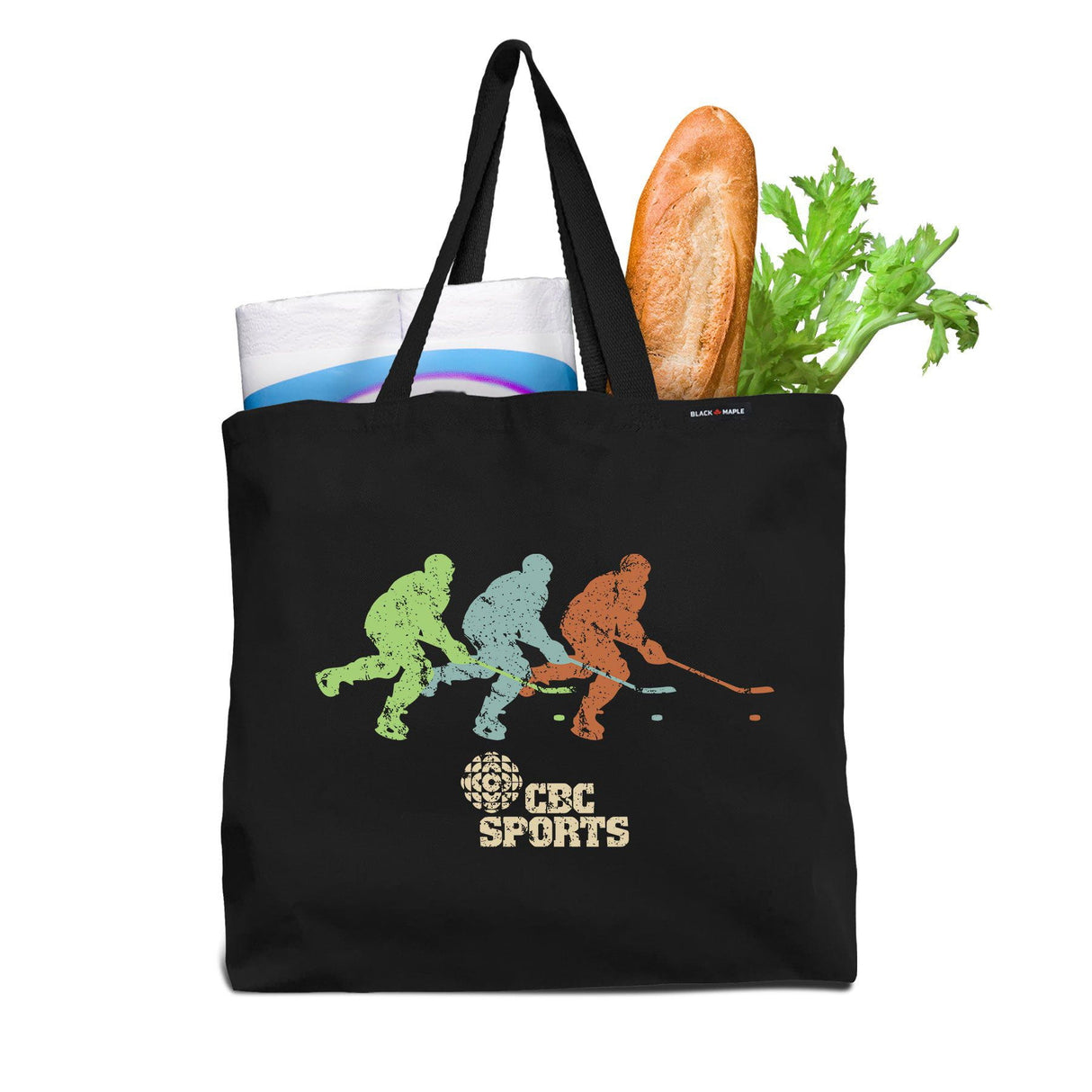 80s Hockey Promo CBC Sports  Tote Bag