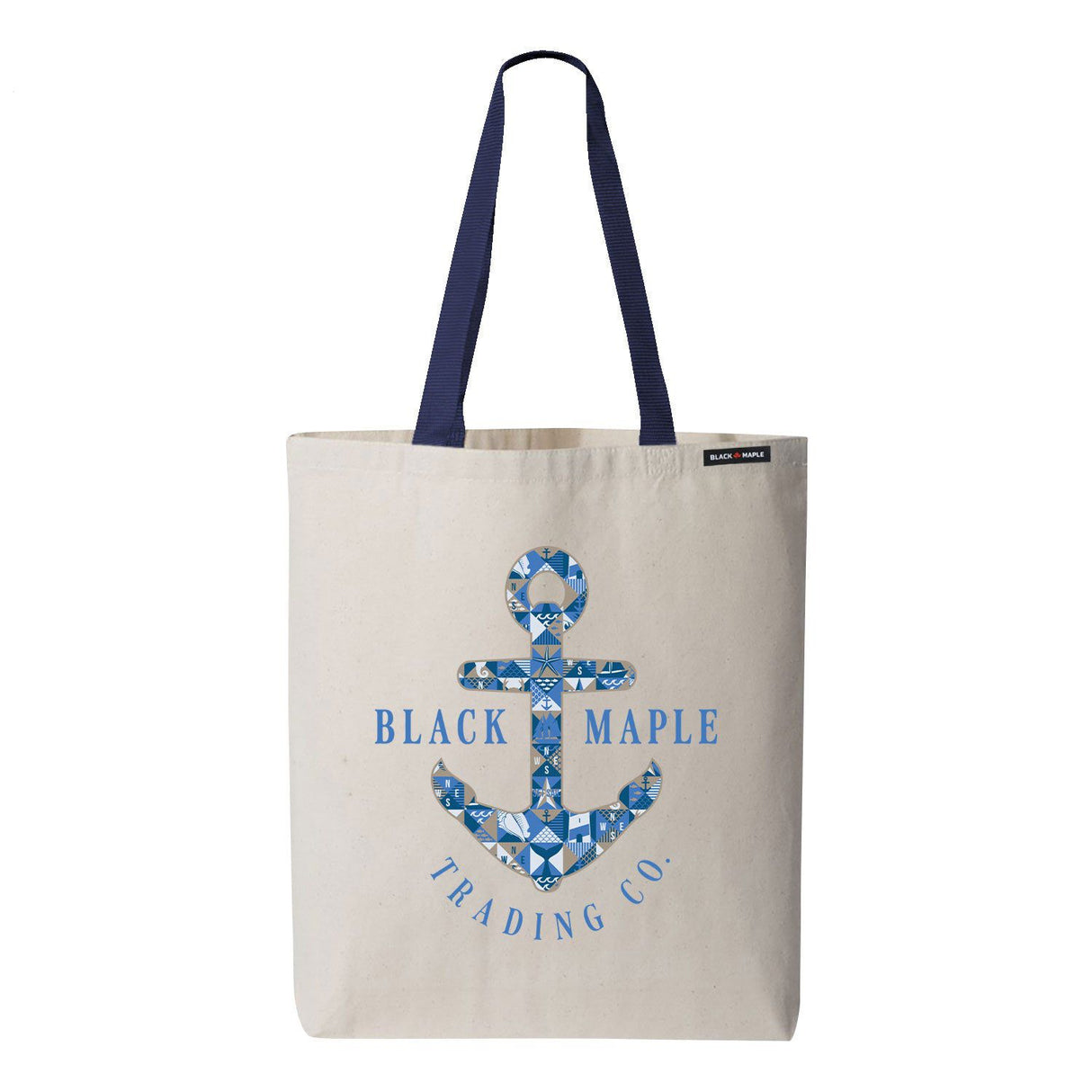 Anchor Patchwork Tote Bag
