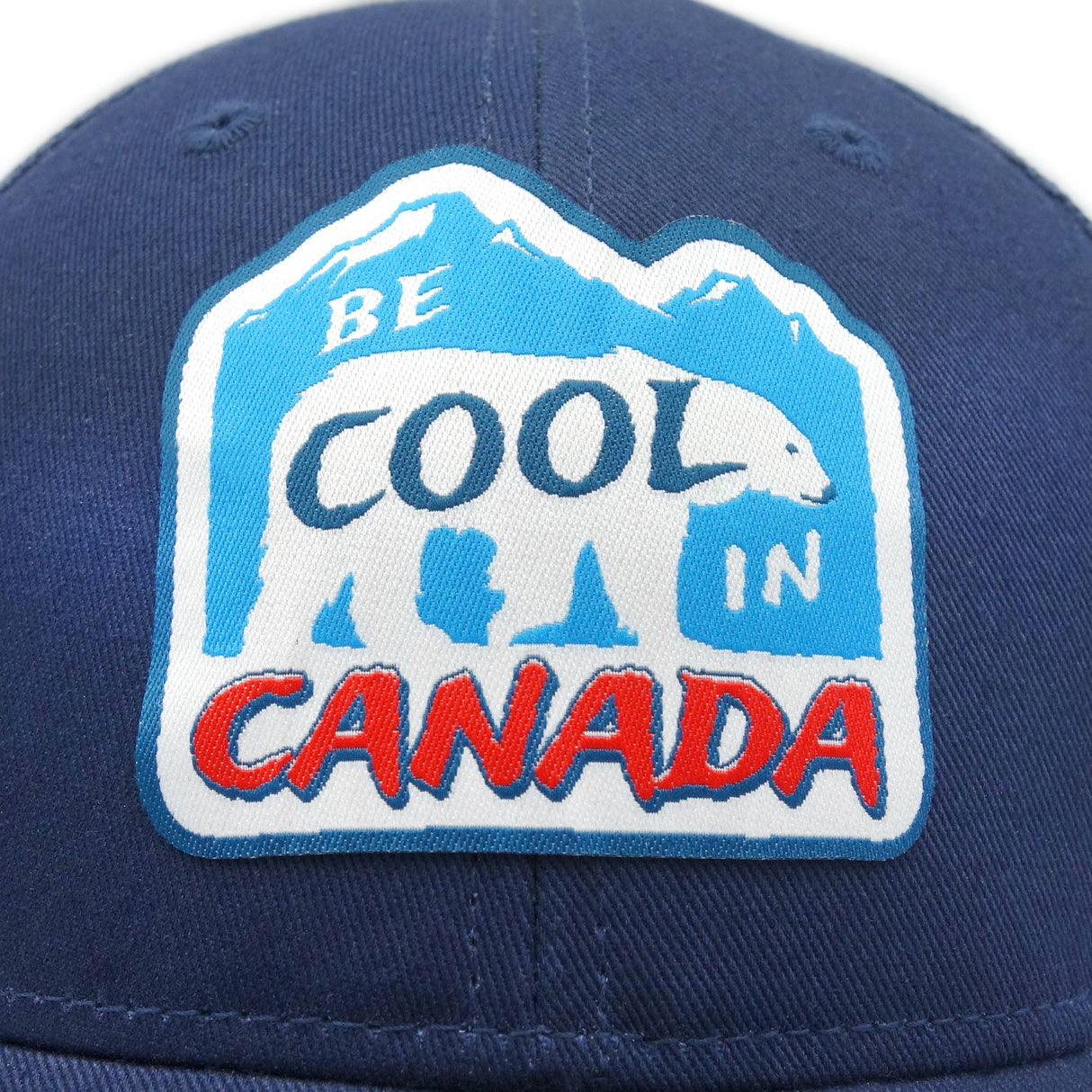 Be Cool In Canada Navy Trucker Mesh Cap