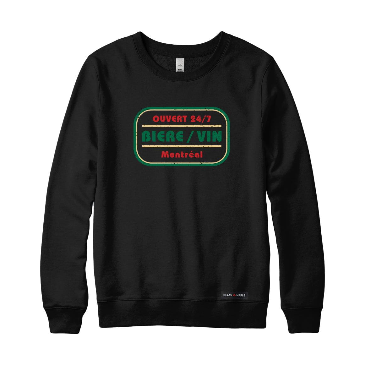 Biere Vin Montreal Sweatshirt or Hoodie