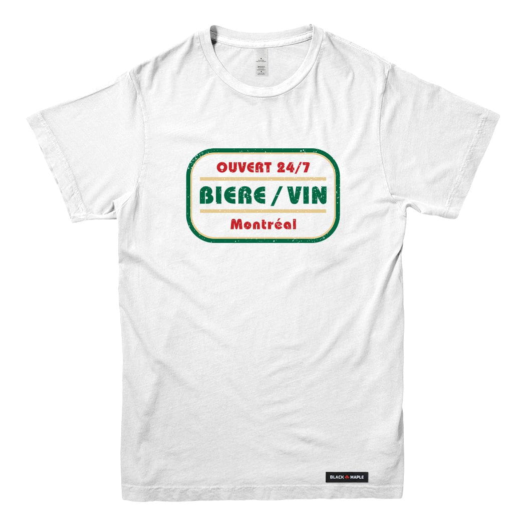 Biere Vin Montreal T-shirt