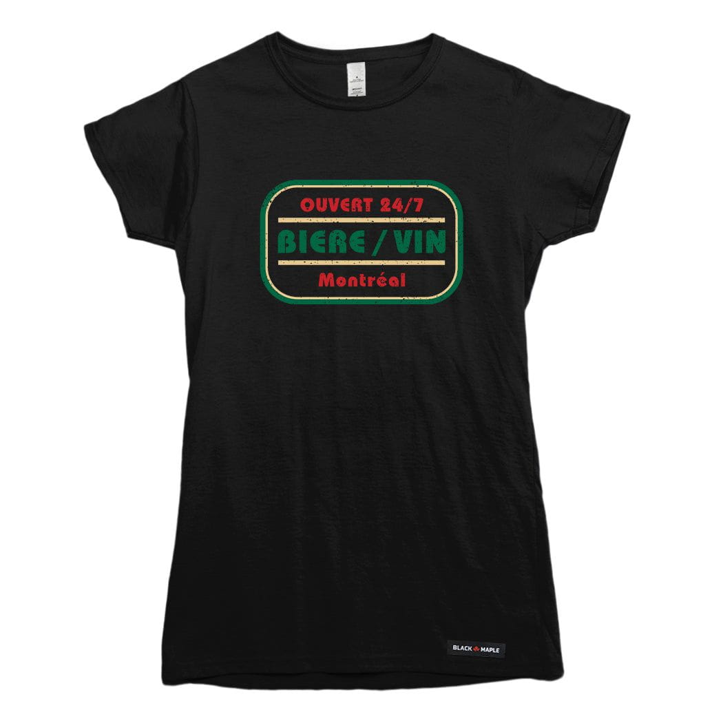 Biere Vin Montreal T-shirt