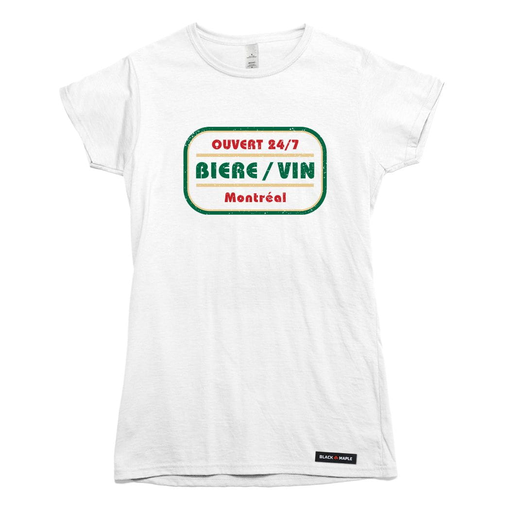 Biere Vin Montreal T-shirt