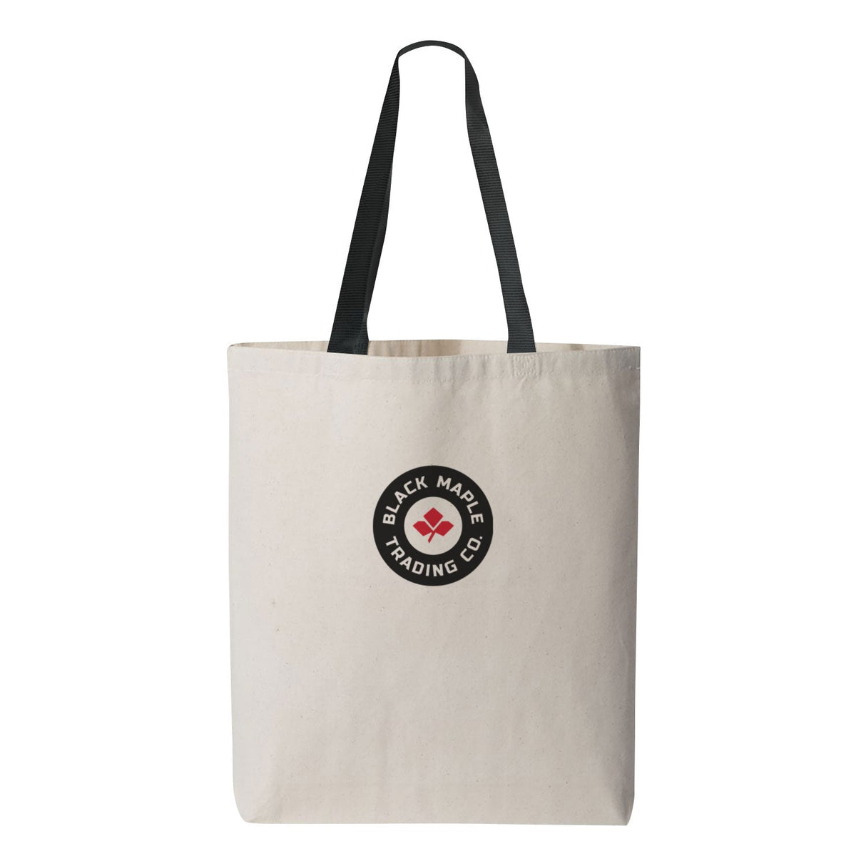 The Best Chocolate Ice Cream Cone Canvas Tote Bag Natural with Black