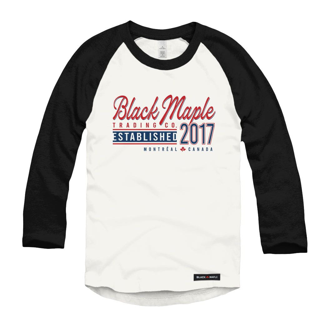 Black Maple Trading Established Raglan Baseball Shirt