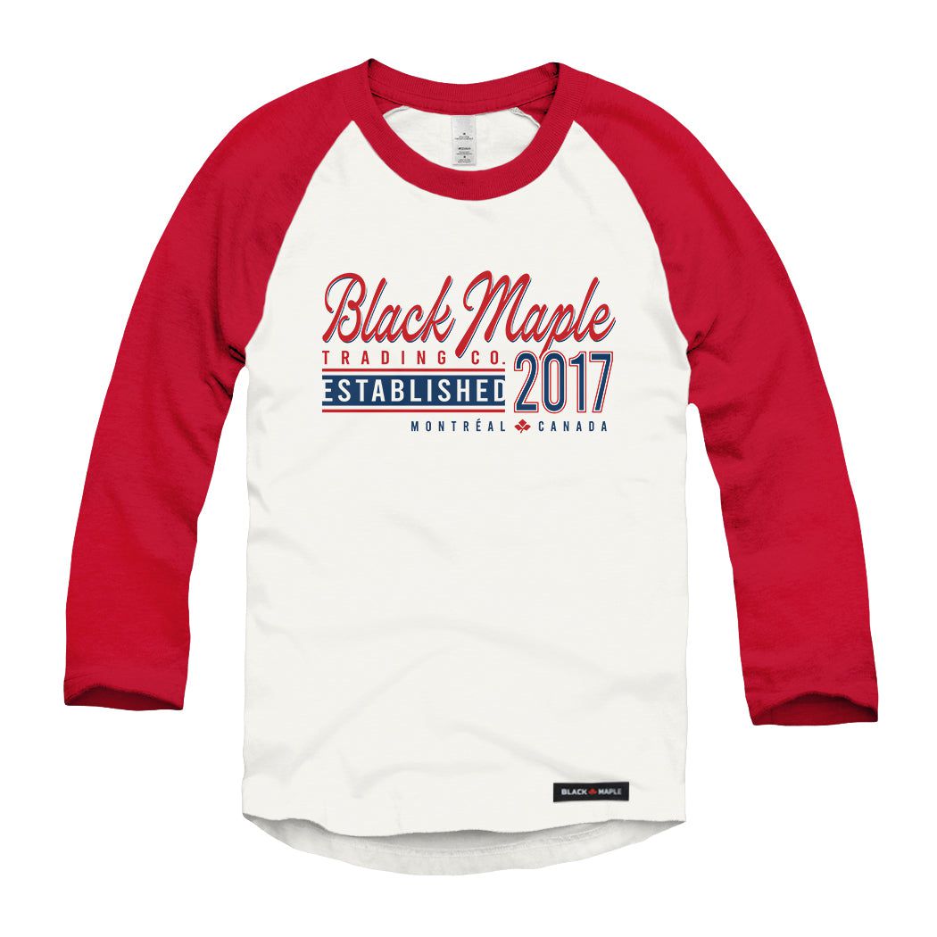 Black Maple Trading Established Raglan Baseball Shirt