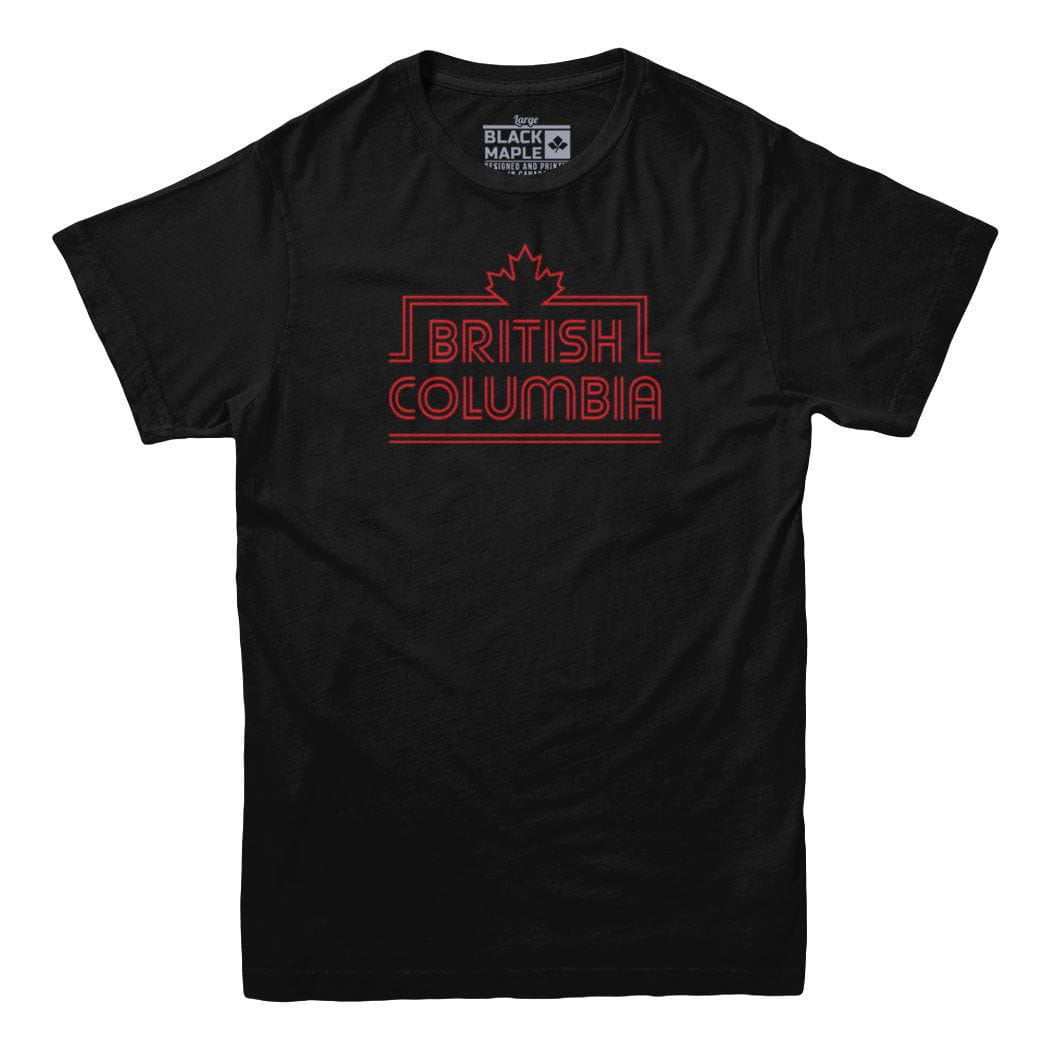 British Columbia Retro Stripe T-shirt