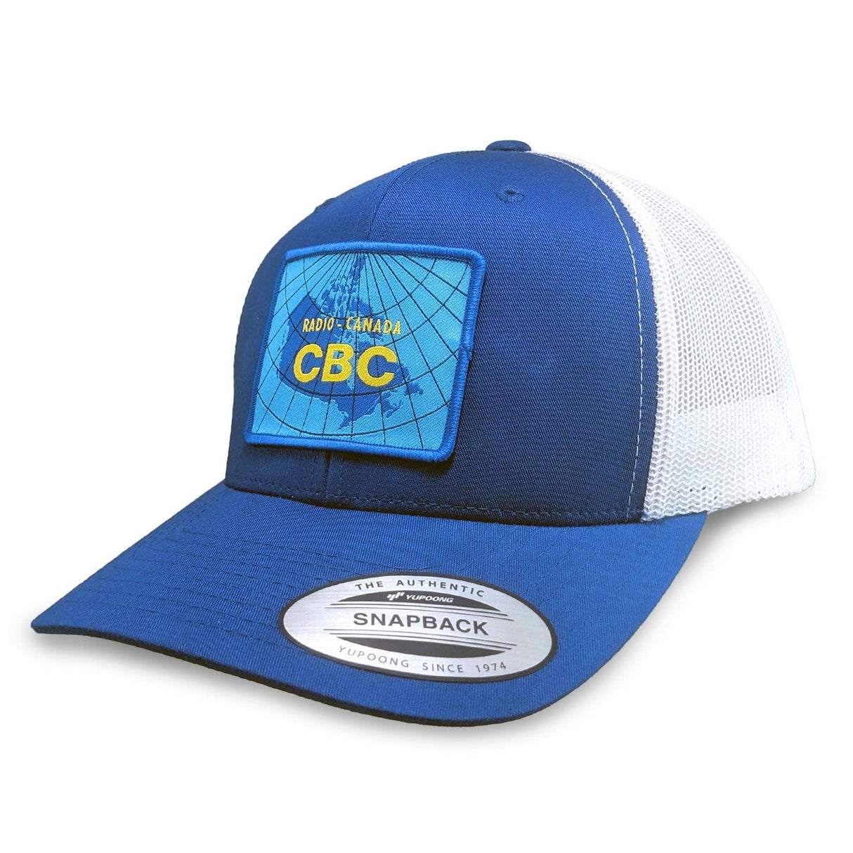 CBC 1958 Map Logo Curved Brim Trucker Cap