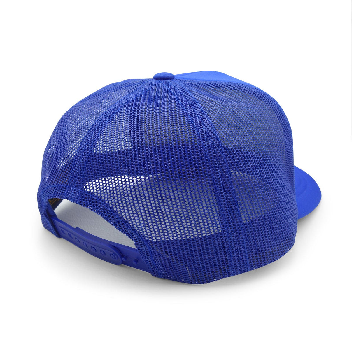CBC 86 Blue Gem Retro Stripe Royal Blue Foam Snapback Trucker Cap