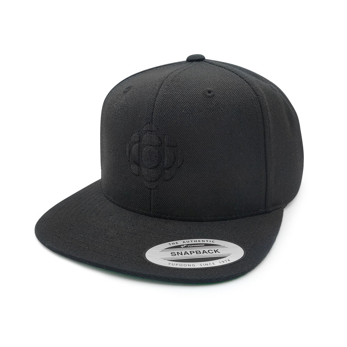 CBC Gem Logo Tone on Tone Black Snapback Cap