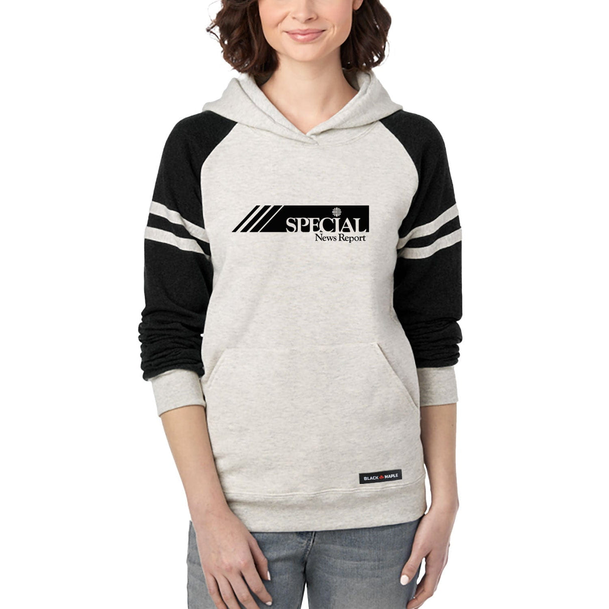 CBC Special News Report Varsity Hooded Sweatshirt