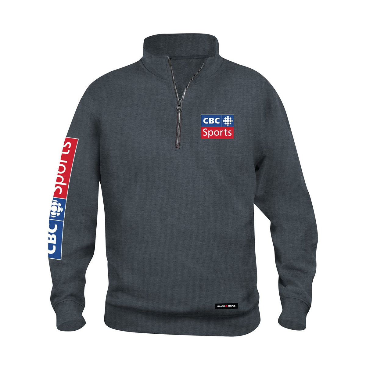 1992 CBC Sports Logo 1/4 Zip Sweatshirt