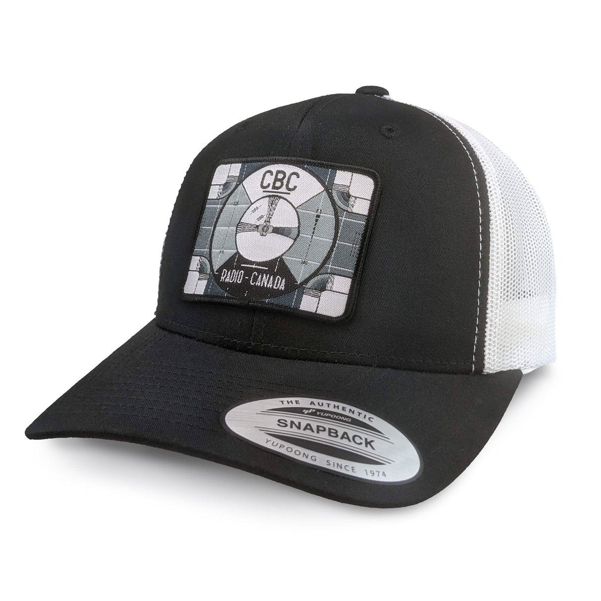 CBC Test Pattern Curved Brim Trucker Cap