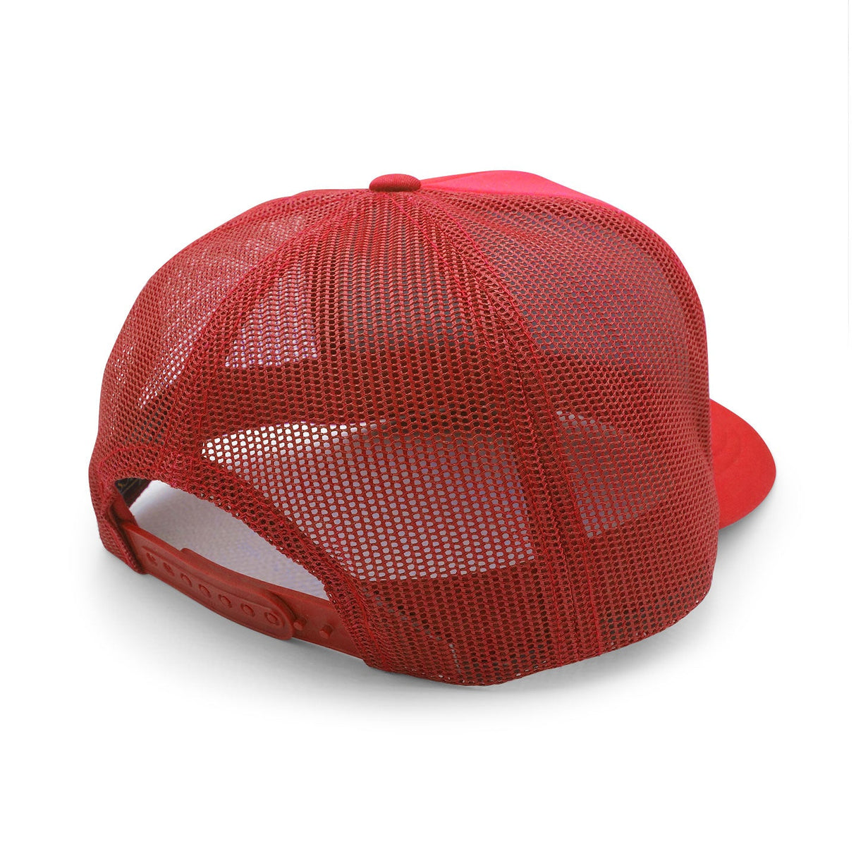 CBC White Gem Blue Retro Stripe Red Foam Snapback Trucker Cap