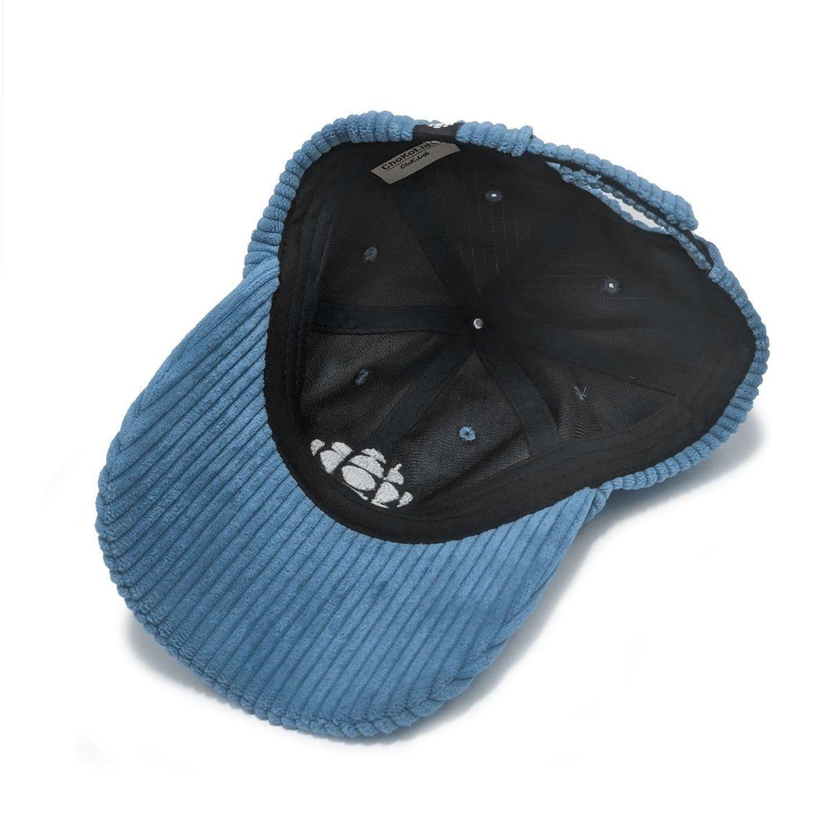 CBC White Gem Logo Embroidered Corduroy Cap