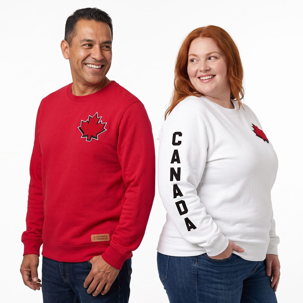 Canada Heritage Maple Leaf Crewneck Sweatshirt