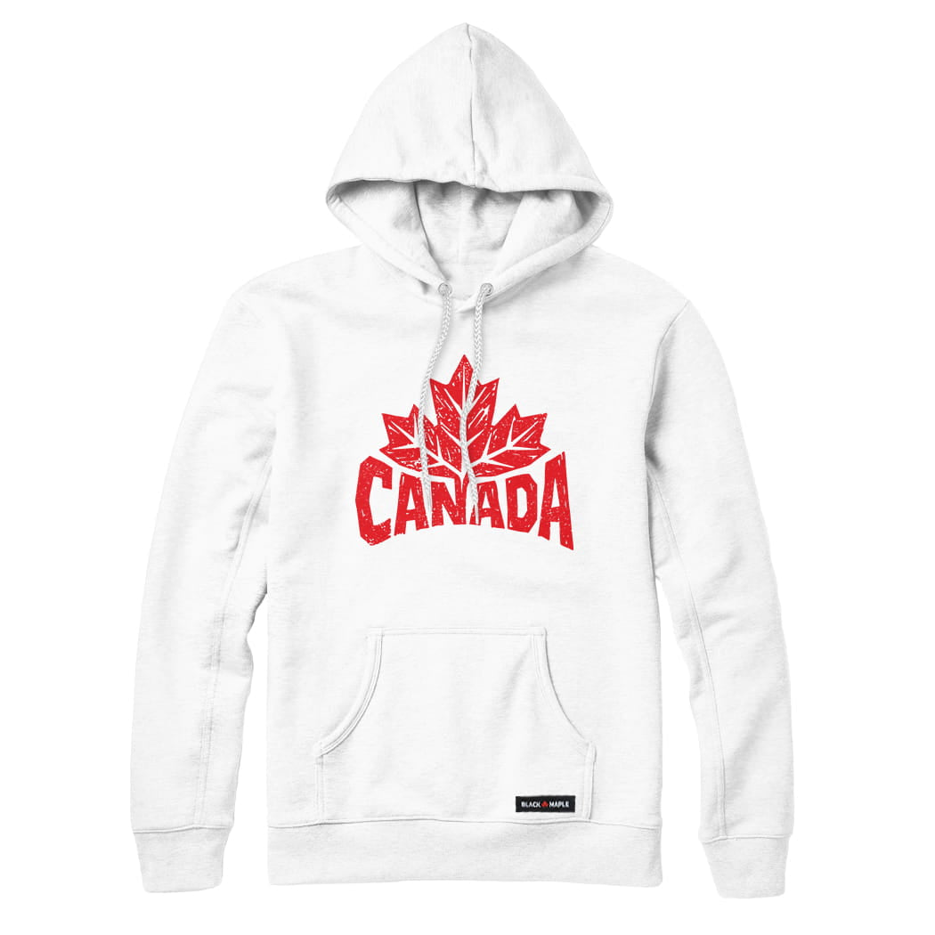 Canada Heritage Woodcut Sweatshirt or Hoodie
