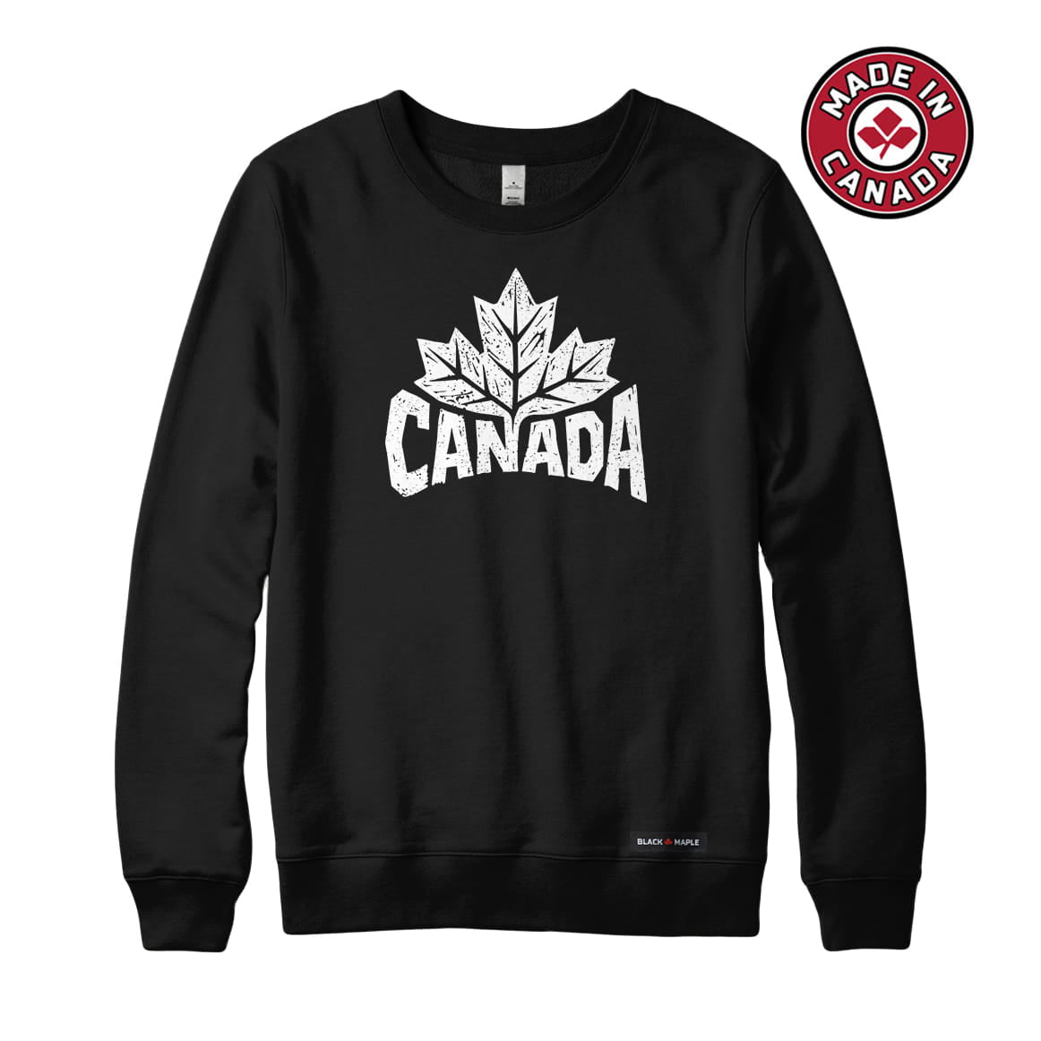 Canada Heritage Woodcut Sweatshirt or Hoodie