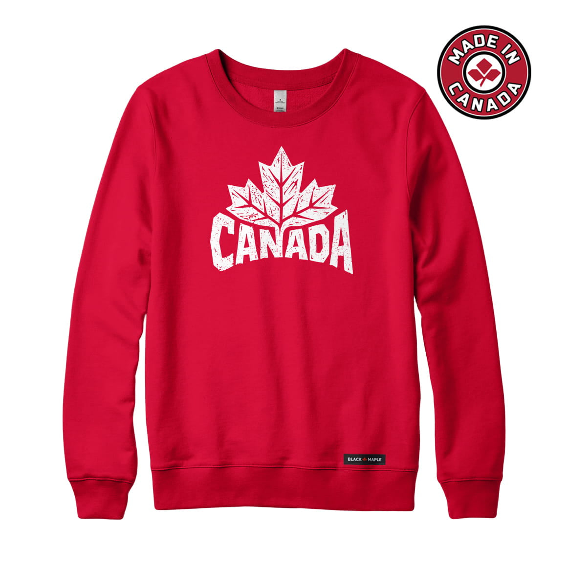 Canada Heritage Woodcut Sweatshirt or Hoodie