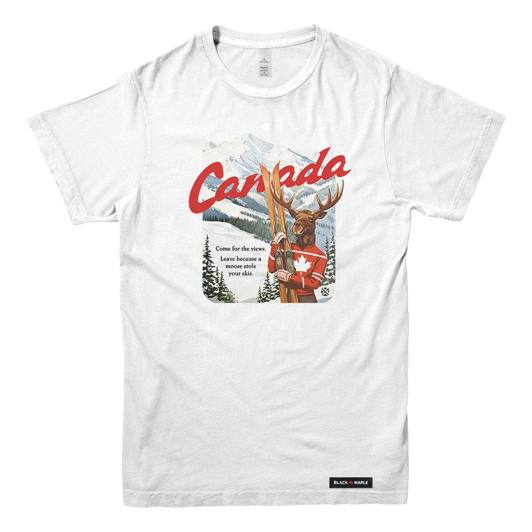 Canada Moose Stole my Skis T-shirt
