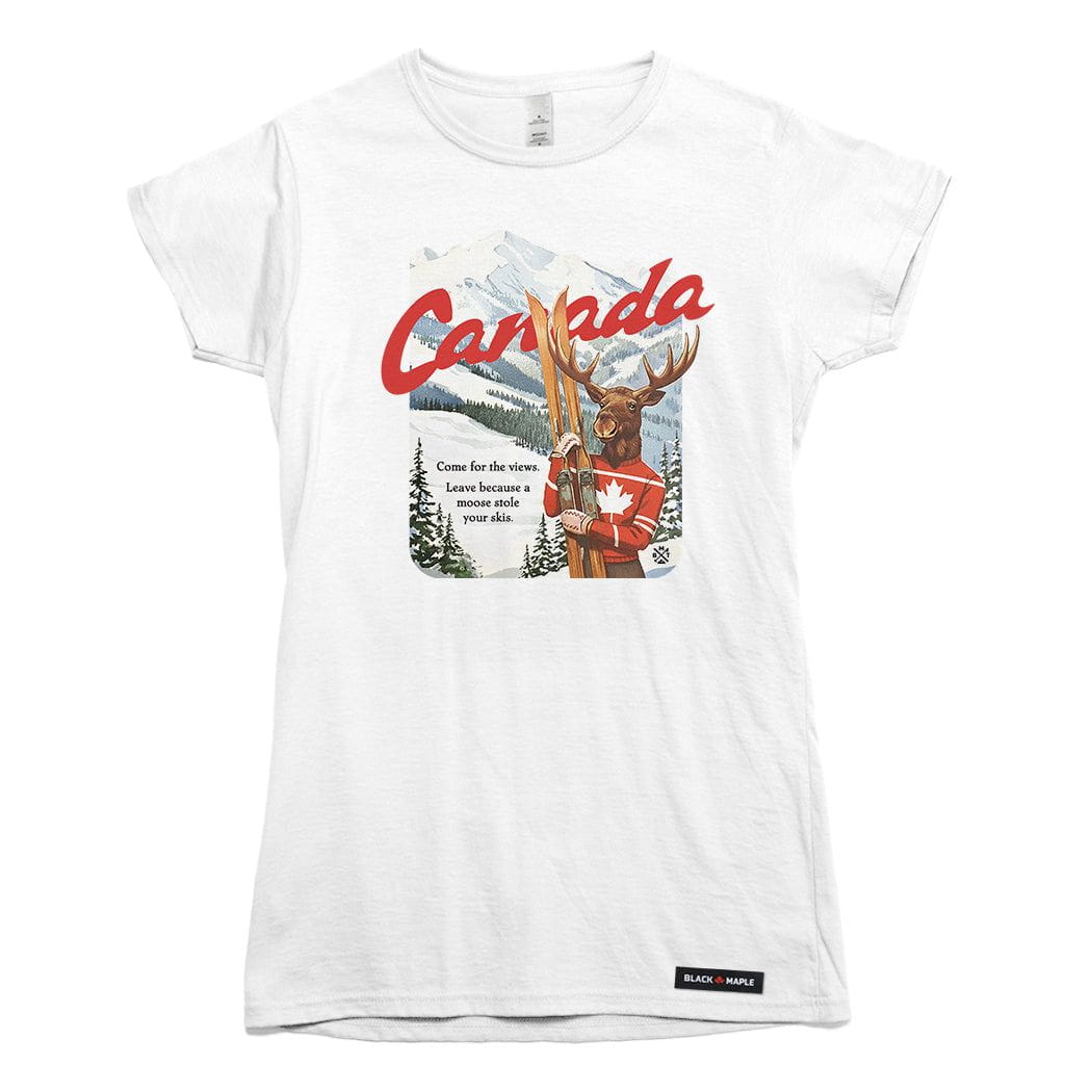 Canada Moose Stole my Skis T-shirt