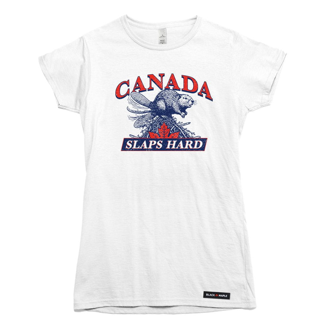 Canada Slaps Hard Beaver T-shirt