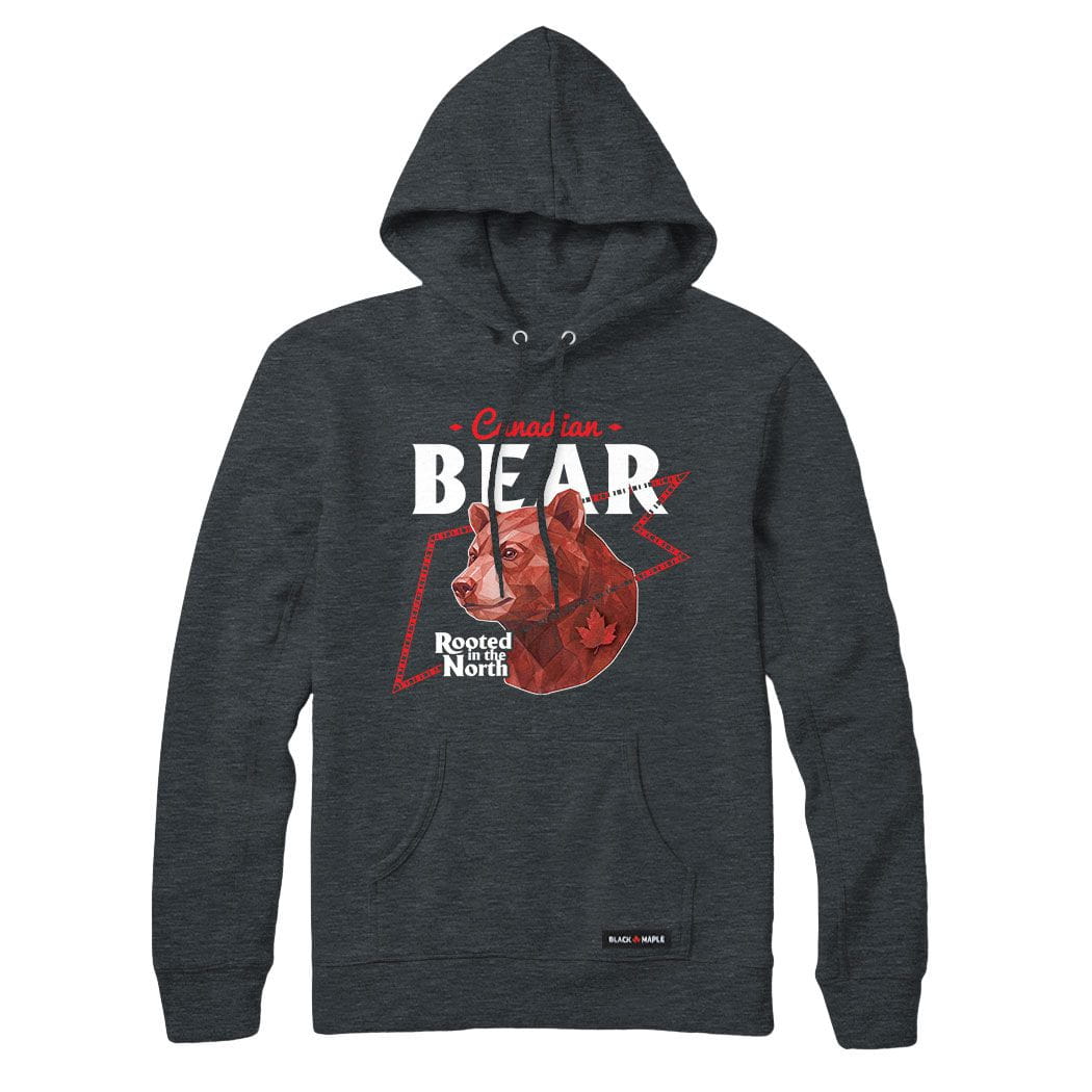 Canadian Bear Low Poly Bust Sweatshirt or Hoodie