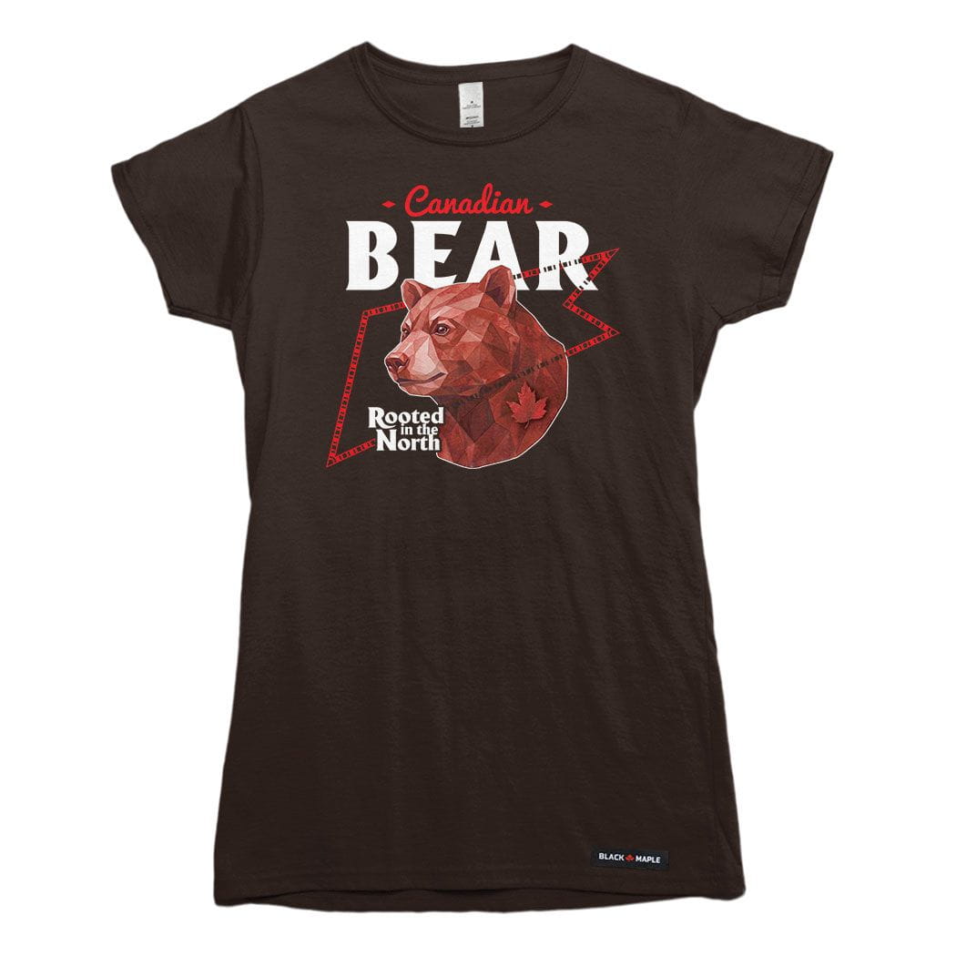 Canadian Bear Low Poly Bust T-shirt