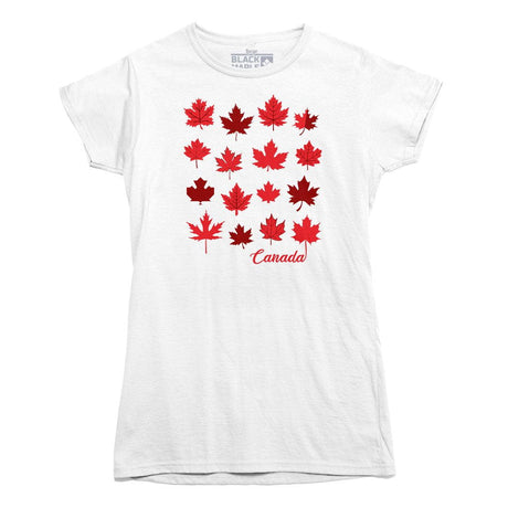 Canadian Leaf Collage T-shirt