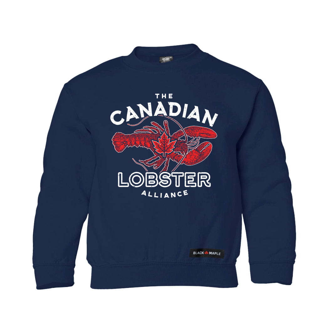 Canadian Lobster Alliance Kids Crewneck Sweatshirt
