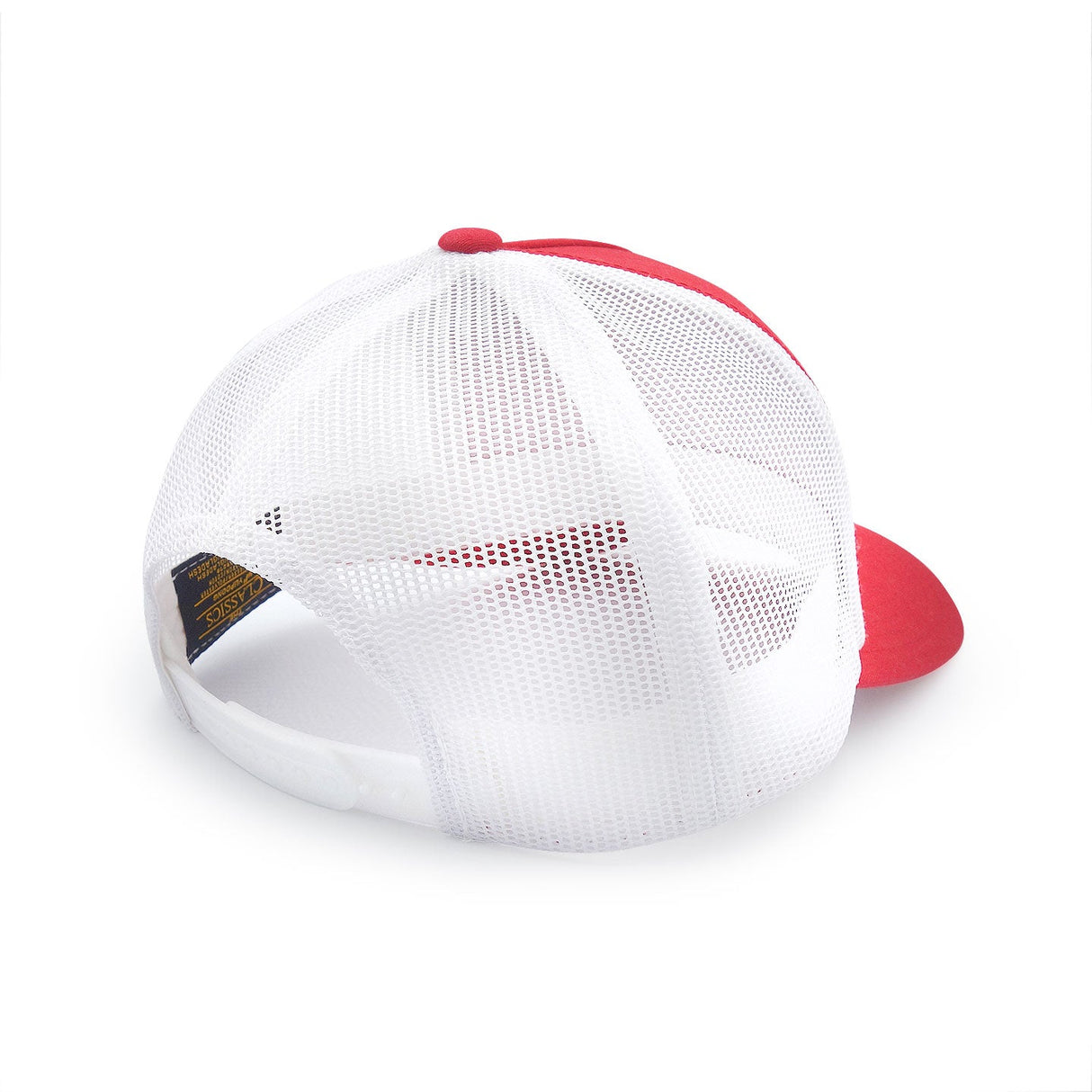 Canadian Made Red with White Snapback Trucker Cap