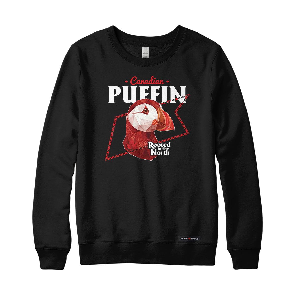 Canadian Puffin Low Poly Bust Sweatshirt or Hoodie