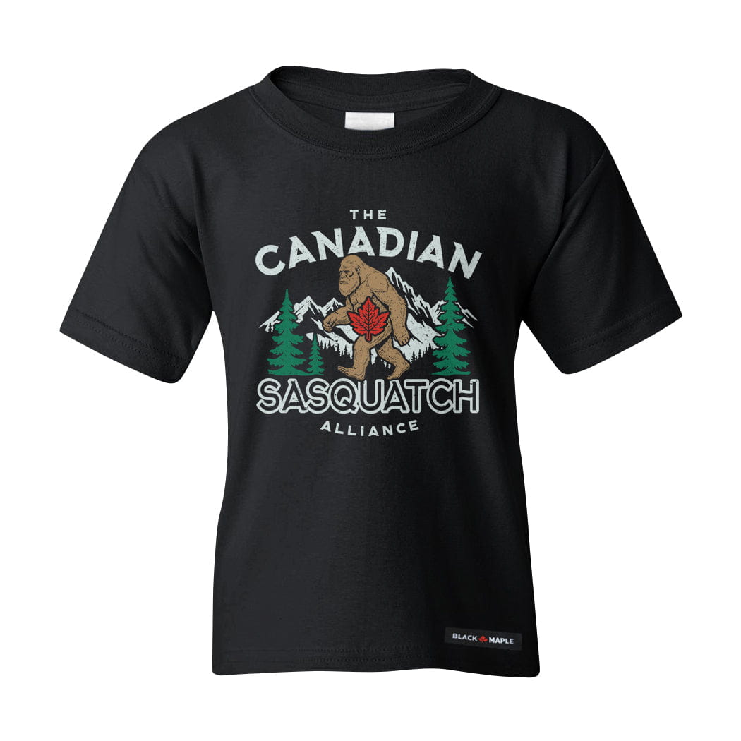 Canadian Sasquatch Alliance Kids T-shirt