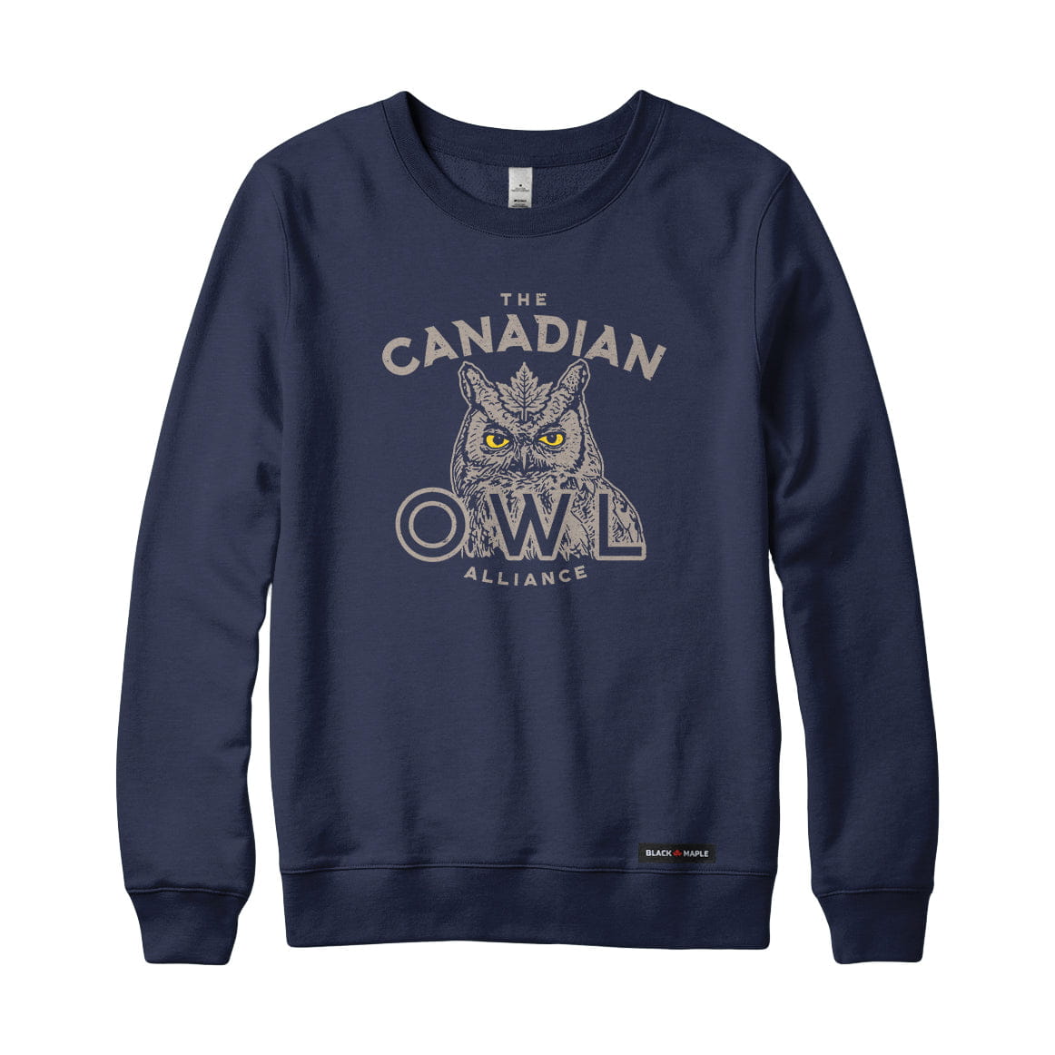 Canadian Owl Alliance Sweatshirt and Hoodie