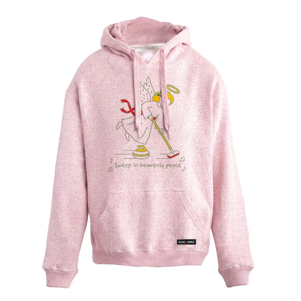 Christmas Curling Angel Nantucket Hoodie