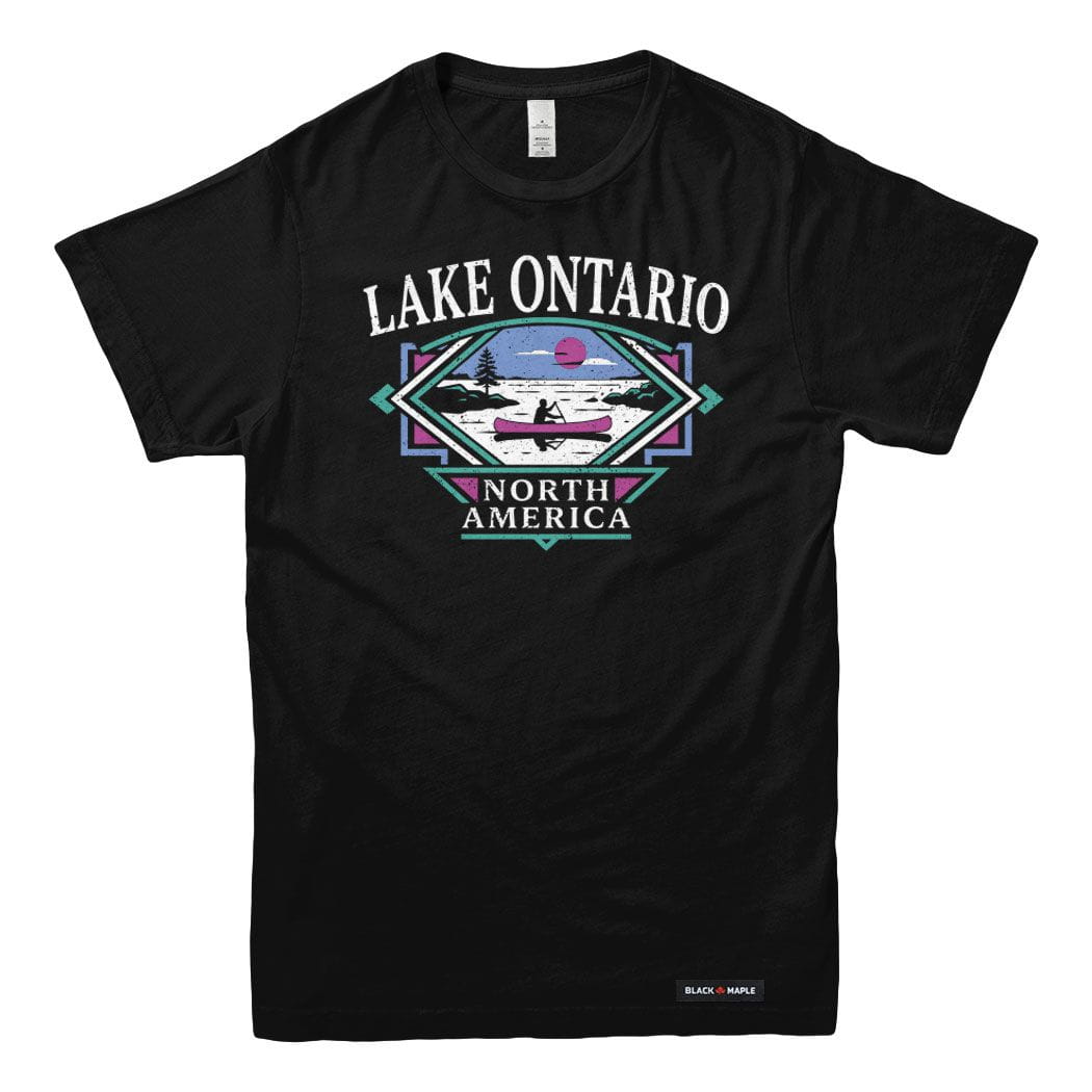 Classic 90s Lake Ontario Canoe Trip Mens T-shirt