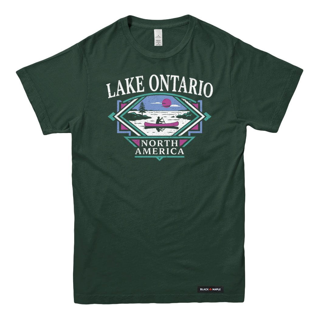 Classic 90s Lake Ontario Canoe Trip Mens T-shirt