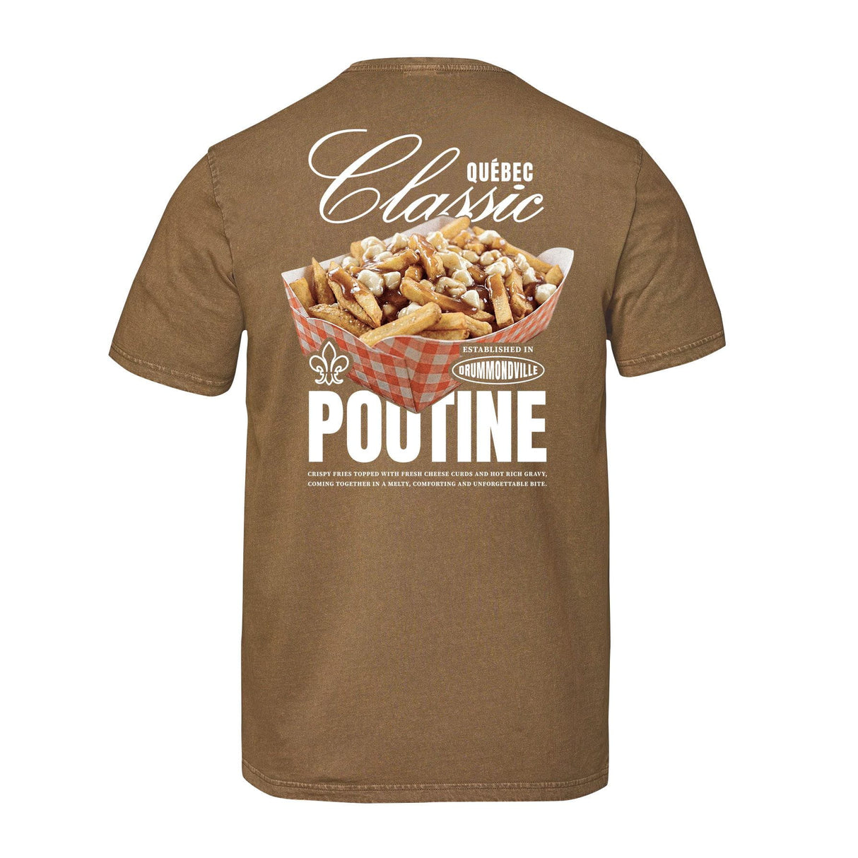 Classic Poutine Origins Vintage Wash Heavyweight T-shirt