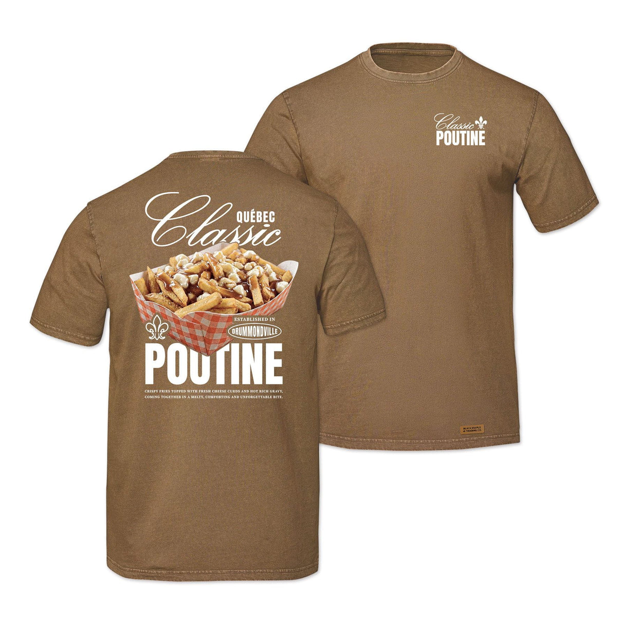 Classic Poutine Origins Vintage Wash Heavyweight T-shirt