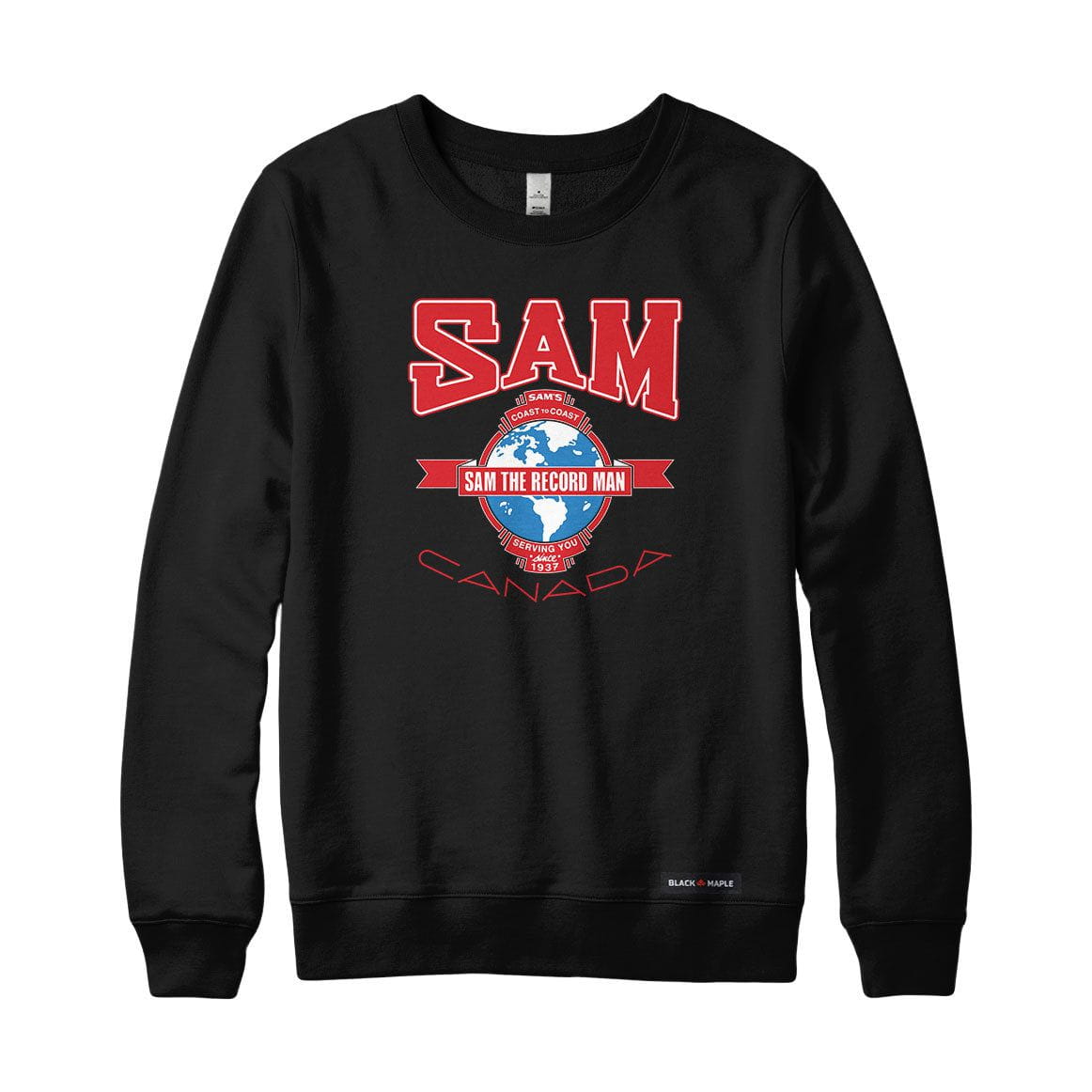 Coast to Coast Sam the Record Man Sweatshirt or Hoodie