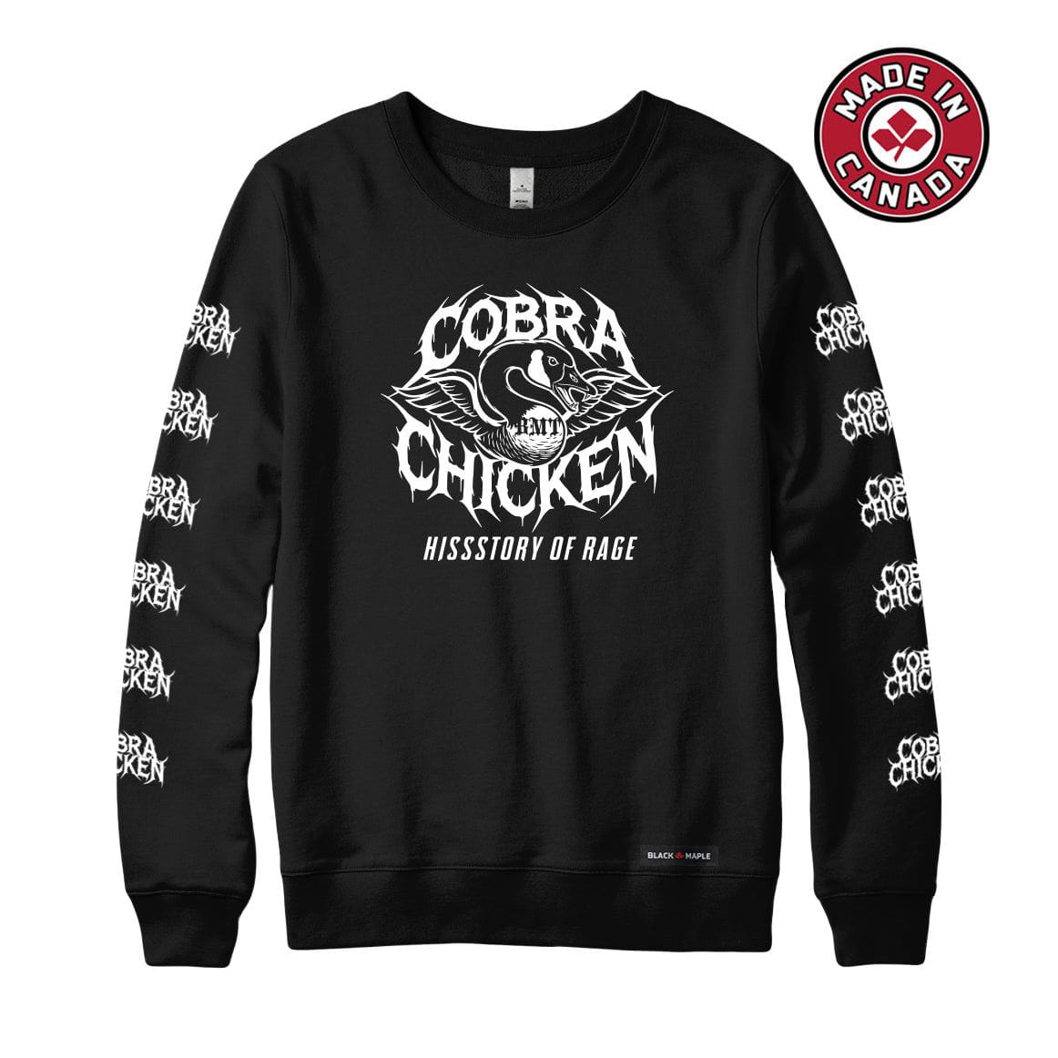 Cobra Chicken Hissstory of Rage Sweatshirt or Hoodie