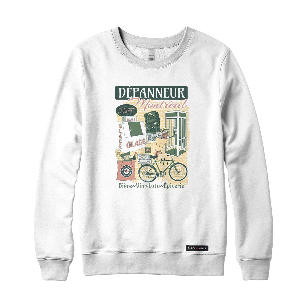 Depanneur Collage Sweatshirt