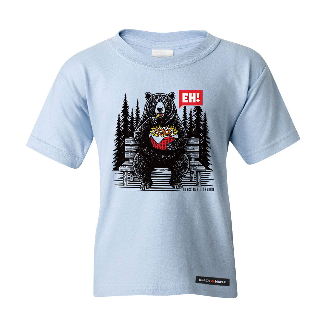 Eh! Bear Poutine Kids T-shirt