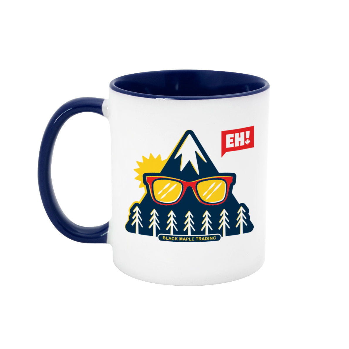 Eh! Canadian Mountain 11 oz mug