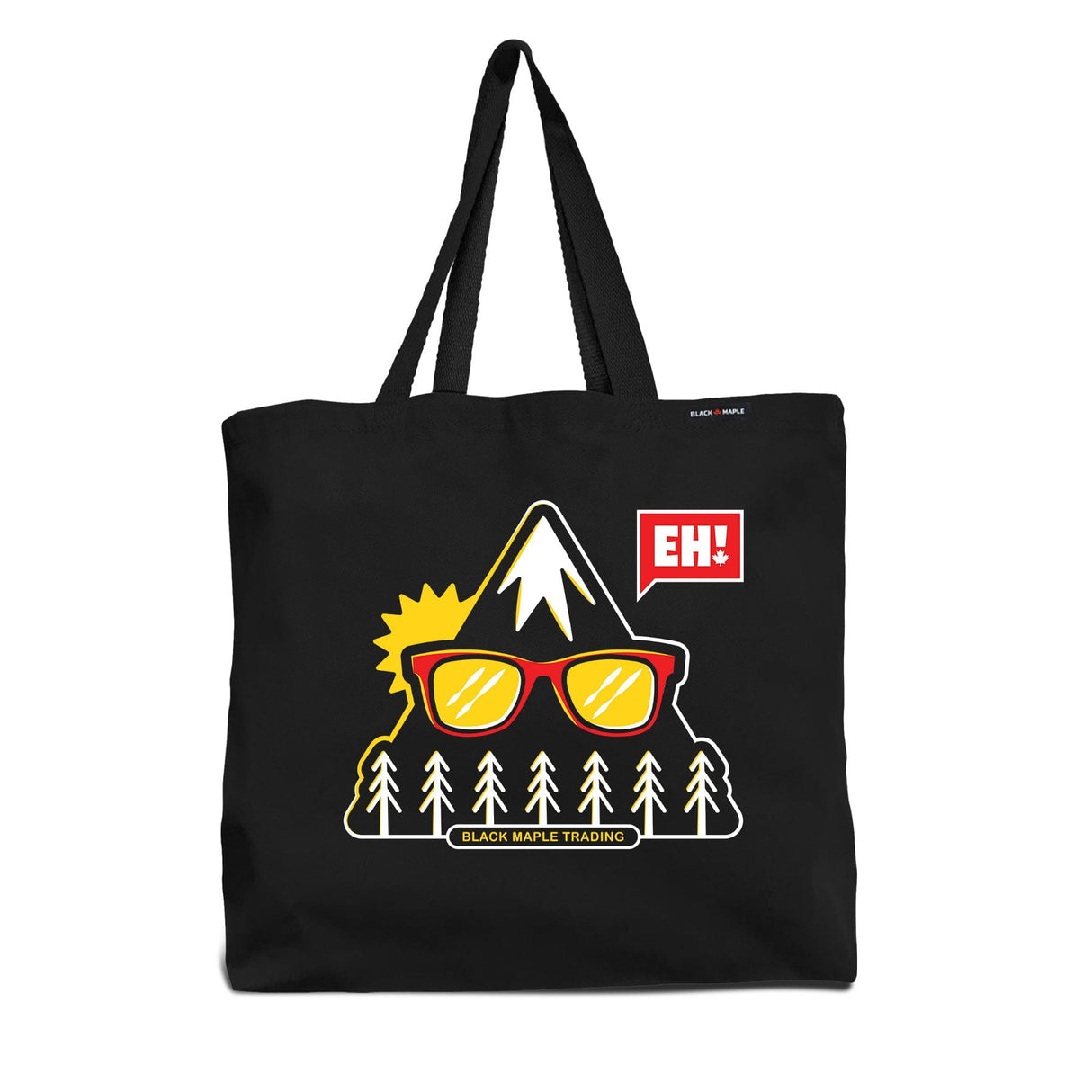 Eh! Canadian Mountain Tote Bag