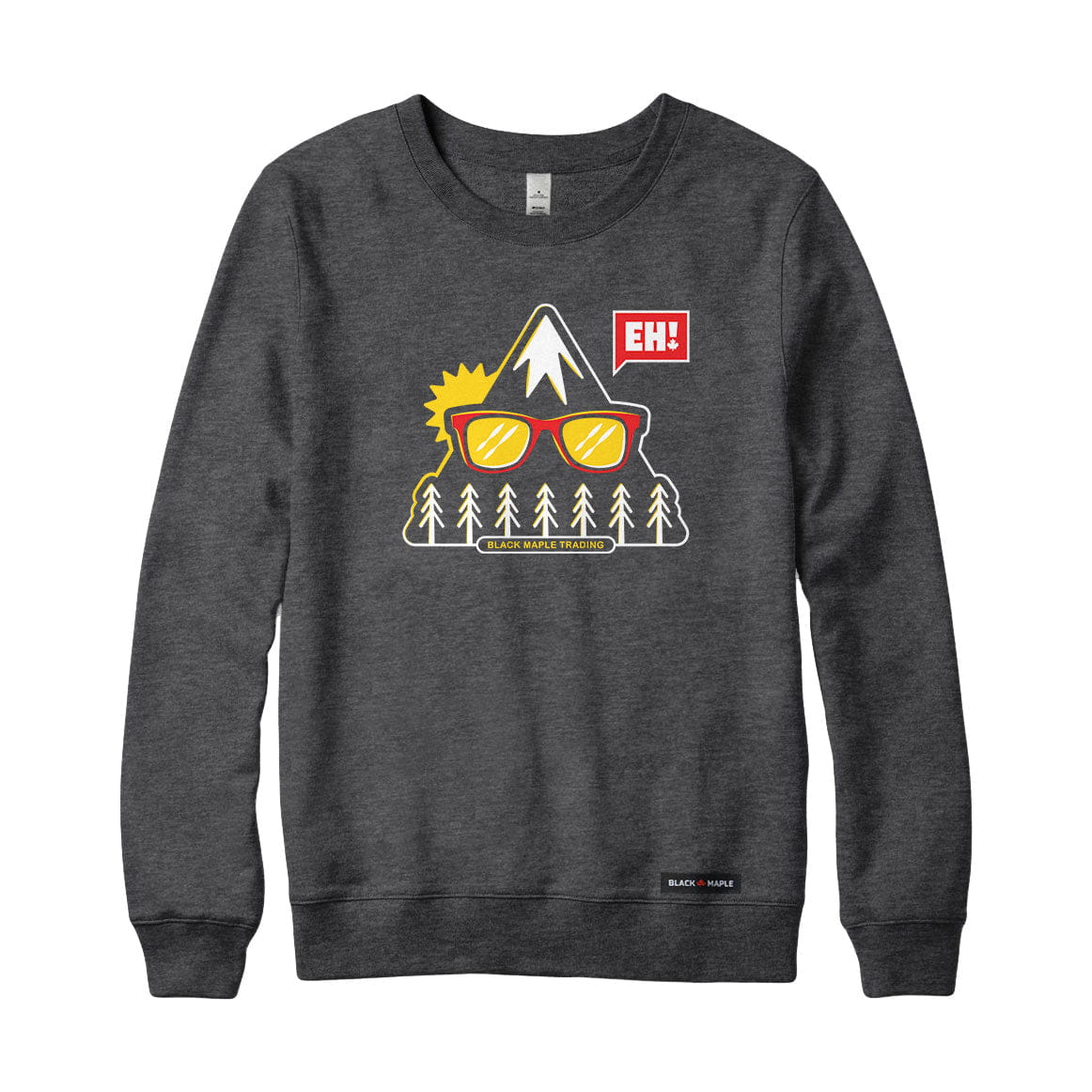 Eh! Canadian Mountain Sweatshirt or Hoodie