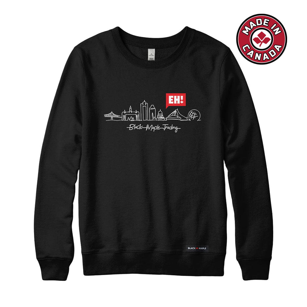 Eh! Montreal Skyline Sweatshirt or Hoodie