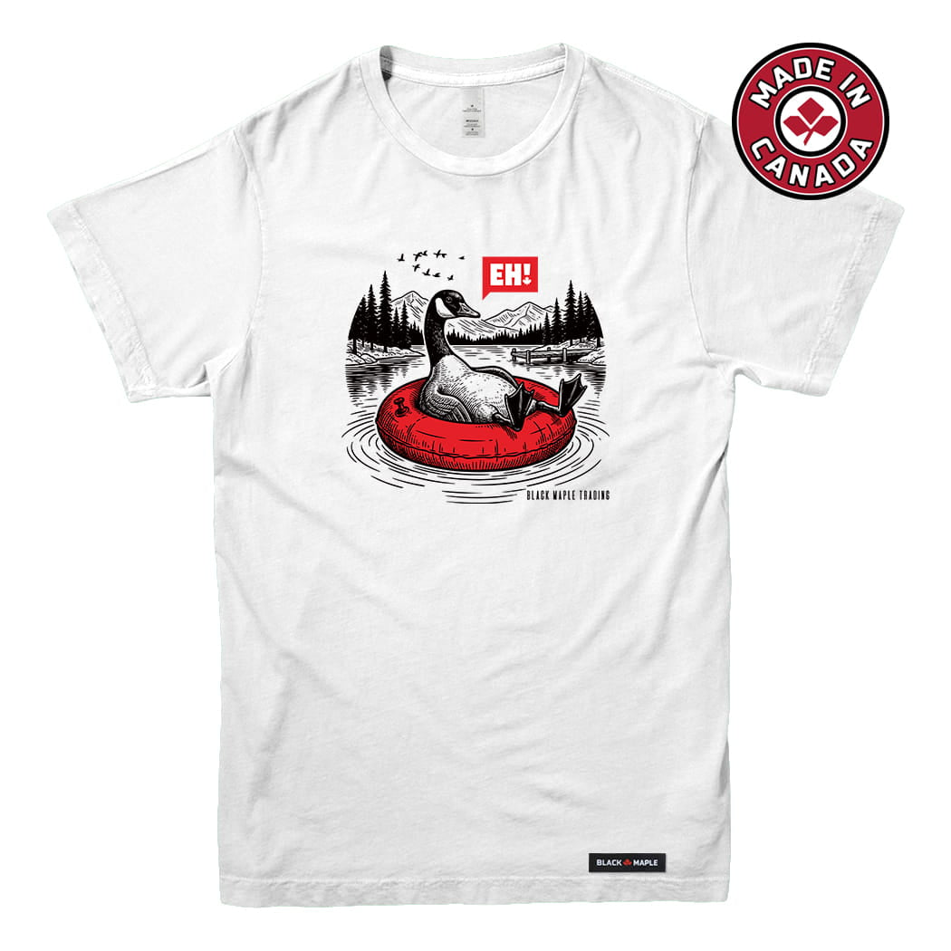 Eh! Canada Goose Lake Relaxing T-shirt