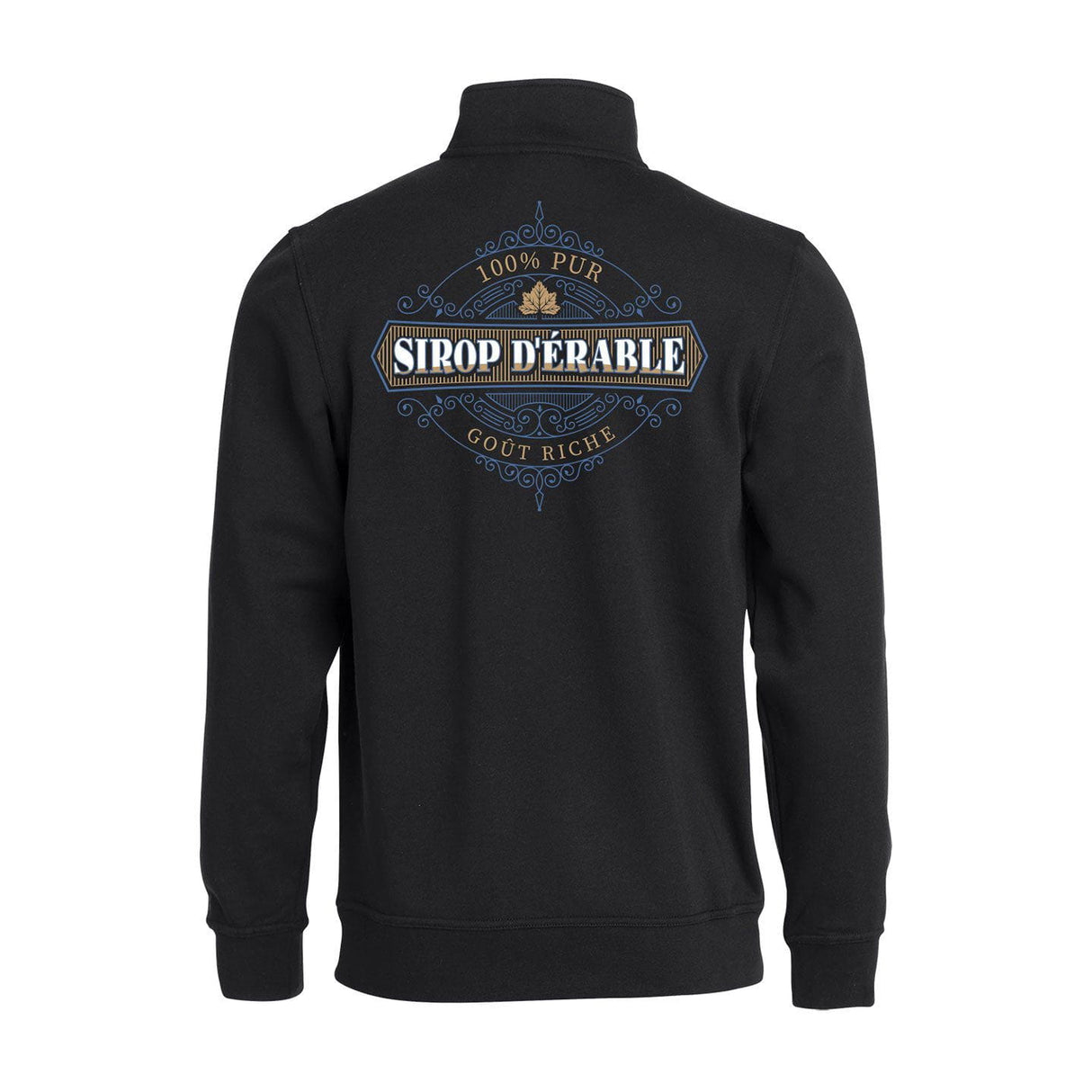 Gout Riche Sirop D'erable Quarter Zip Sweatshirt
