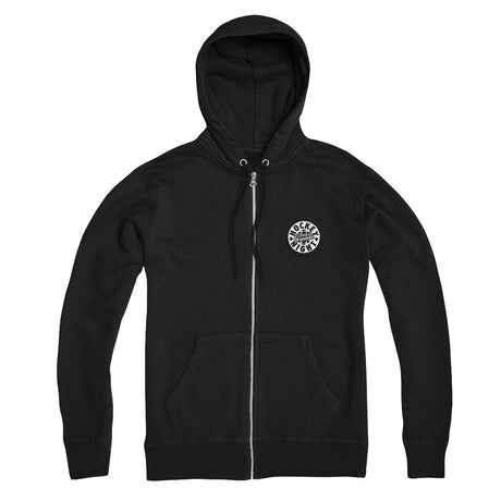 HNIC Black Logo Patch Zip Hoodie